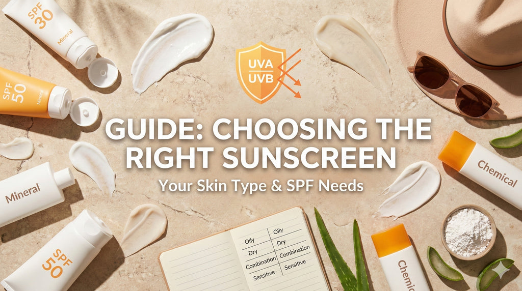 How to Choose the Right Sunscreen for Your Skin Type