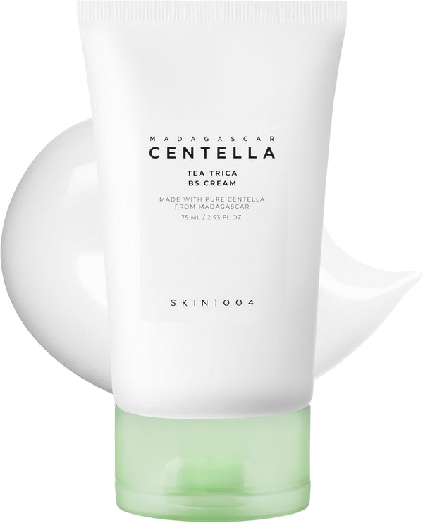 SKIN1004 Madagascar Centella Tea-Trica B5 Cream – Soothing Moisturizer for Acne-Prone Skin (75ml)