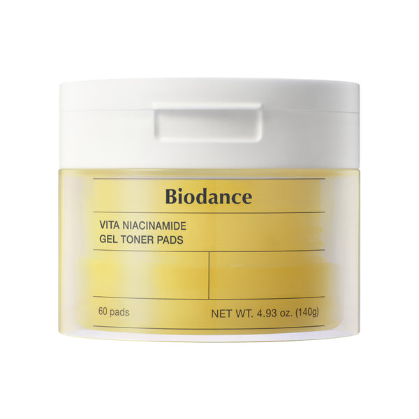 Biodance - Vita Niacinamide Gel Toner Pads - 140g/60pads
