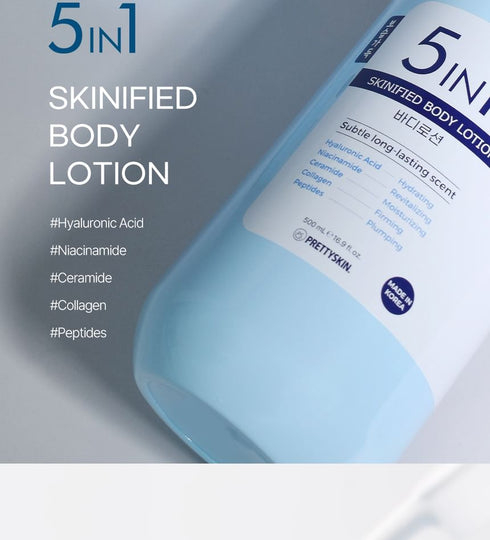 PRETTYSKIN – 5 In 1 Skinified Body Lotion – 500ml