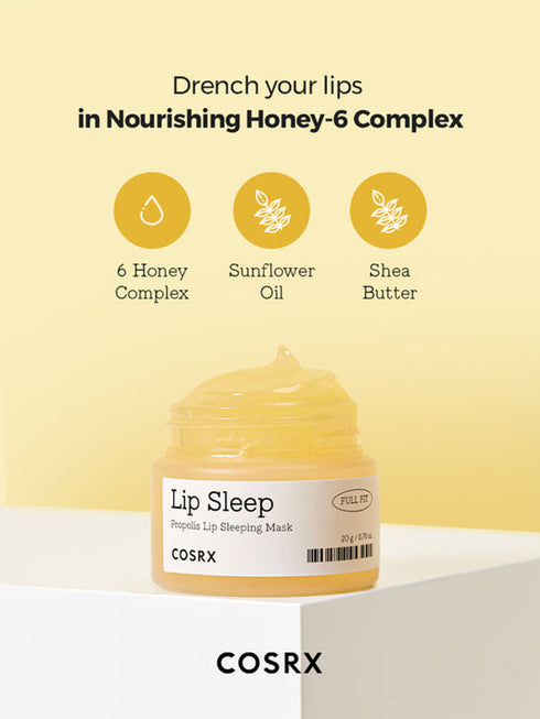 COSRX - Full Fit Propolis Lip Sleeping Mask - 20g