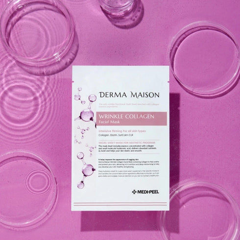 MEDIPEEL+ Derma Maison Wrinkle Collagen Facial Mask - 23ml