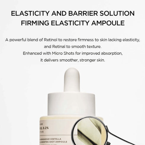 SKIN1004 - Madagascar Centella Retinol 0.2 Boosting Shot Ampoule - 30ml
