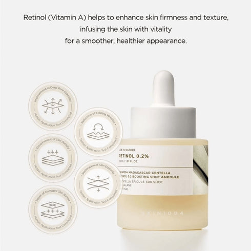 SKIN1004 - Madagascar Centella Retinol 0.2 Boosting Shot Ampoule - 30ml