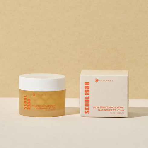 KSECRET - SEOUL 1988 Capsule Cream : Niacinamide 5% + Yuja - 50ml