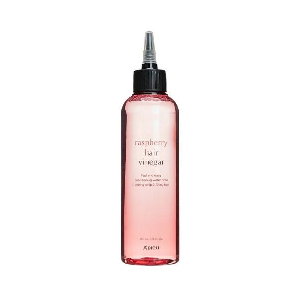 A'PIEU Raspberry Hair Vinegar – Scalp & Hair pH Balancing Treatment, 200ml - KRAP Beauty