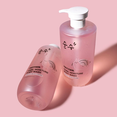 PRETTYSKIN - Snail Moisture Body Wash - 1000ml