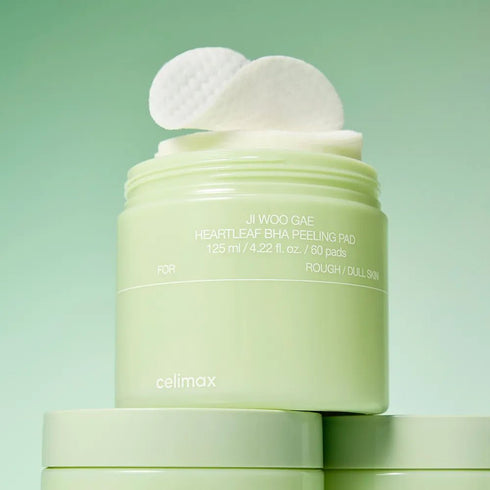 CELIMAX - Ji Woo Gae Heartleaf BHA Peeling Pad - 60pcs