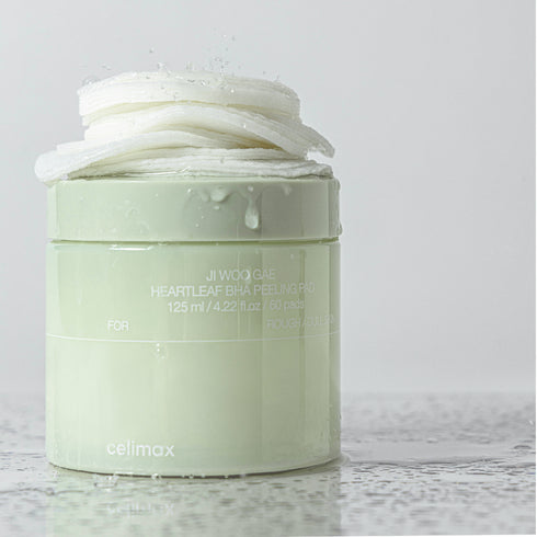 CELIMAX - Ji Woo Gae Heartleaf BHA Peeling Pad - 60pcs