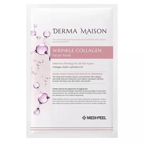 MEDIPEEL+ Derma Maison Wrinkle Collagen Facial Mask - 23ml