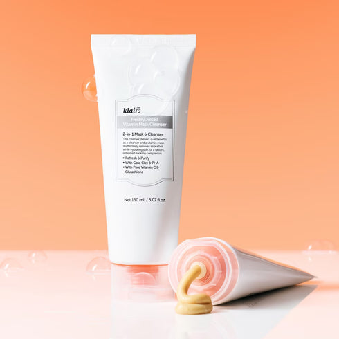 Klairs – Freshly Juiced Vitamin Mask Cleanser – 150ml