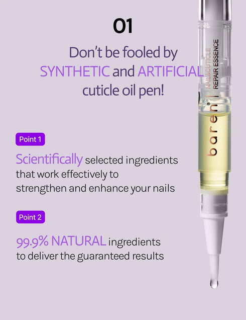 Baren - Nail & Cuticle Repair Essential Oil Pen - 2ml