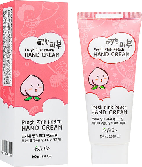 esfolio - Pure Skin Fresh Pink Peach Hand Cream - 100ml