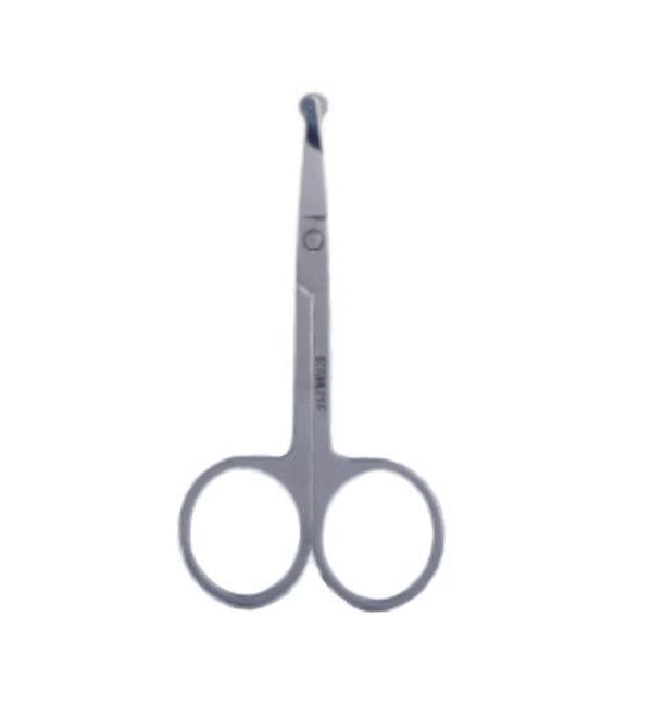 MINGXIER - Stainless Steel Safety Round Tip Scissors - 1pc - KRAP Beauty