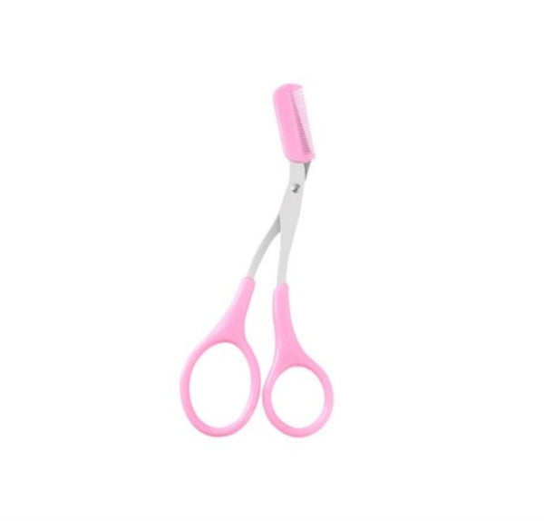 MissLady - Eyebrow Comb Scissors - 1pc - KRAP Beauty