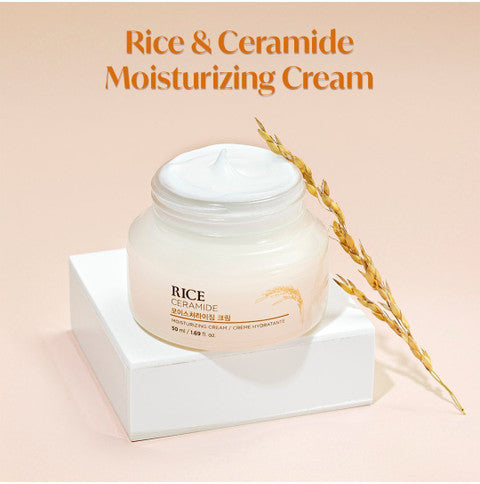 THE FACE SHOP - Rice & Ceramide Moisturizing Cream - 50ml
