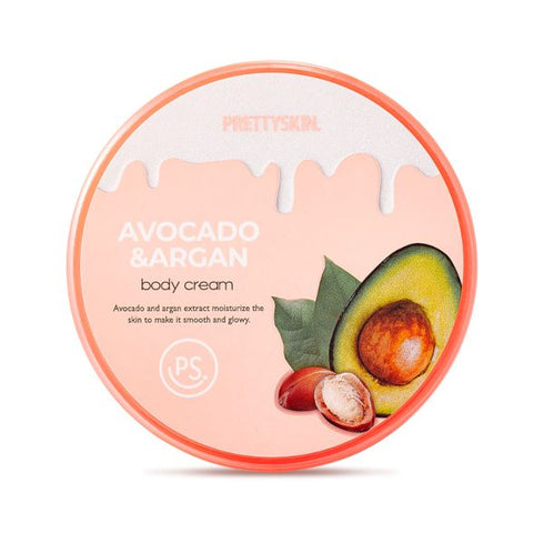 PRETTYSKIN - Avocado & Argan Deep Moisture Body Cream - 300ml