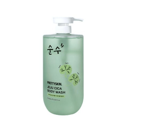 PRETTYSKIN - Jeju Cica Body Wash - 1000ml - KRAP Beauty