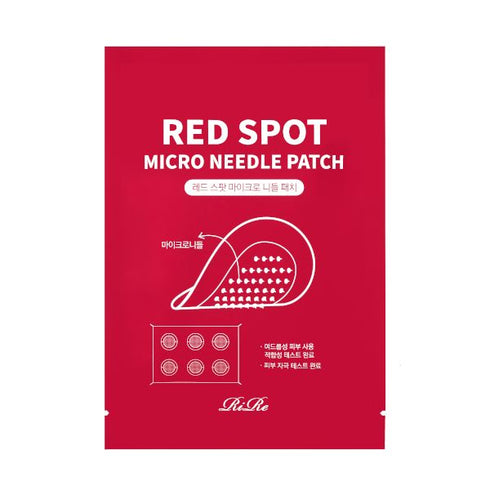 RiRe - Red Spot Micro Needle Patch - 6 patches - KRAP Beauty