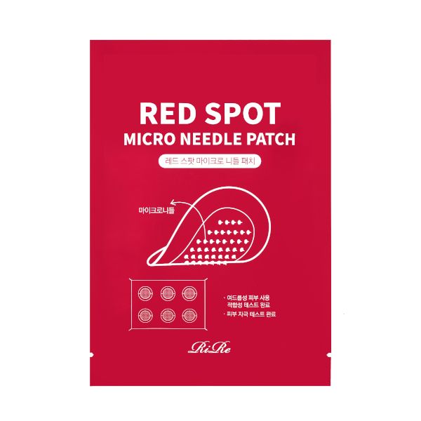 RiRe - Red Spot Micro Needle Patch - 6 patches - KRAP Beauty