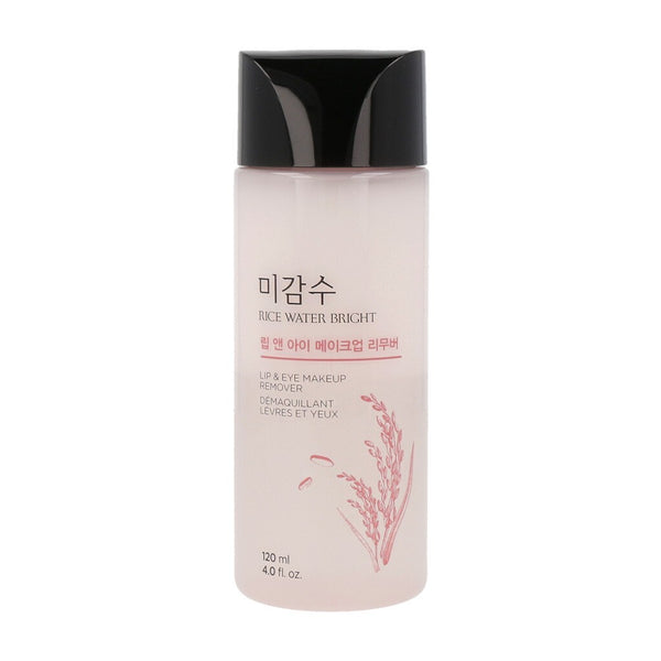 THE FACE SHOP - Rice Water Bright Lip & Eye Makeup Remover - 120ml